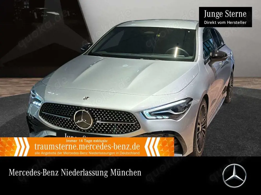 Mercedes-Benz CLA 200 AMG+NIGHT+AHK+LED+KAMERA+TOTW+KEYLESS+7G