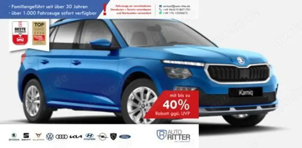 Skoda Kamiq Selection AHK|RFK|LED|Carplay|Klima|PDC...