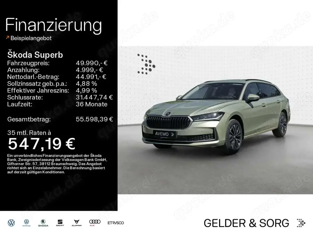Skoda Superb Combi Selection 2.0 TDI 4x4 MATRIX|NAVI