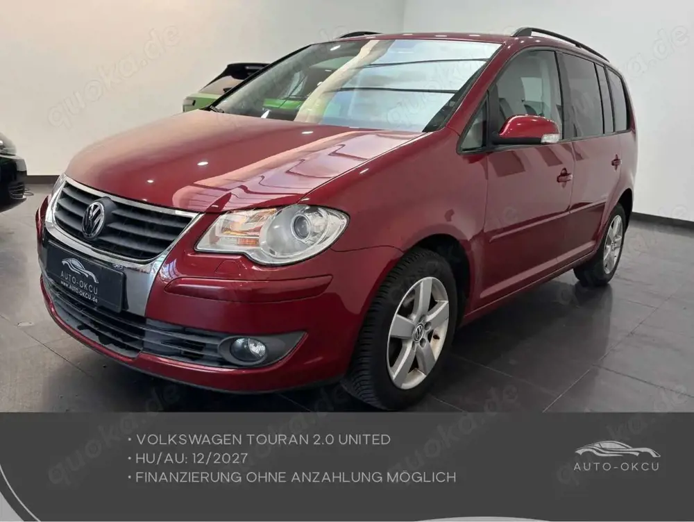 Volkswagen Touran 2,0 United CNG/Benzin /KLIMA/PDC/HU:12/27