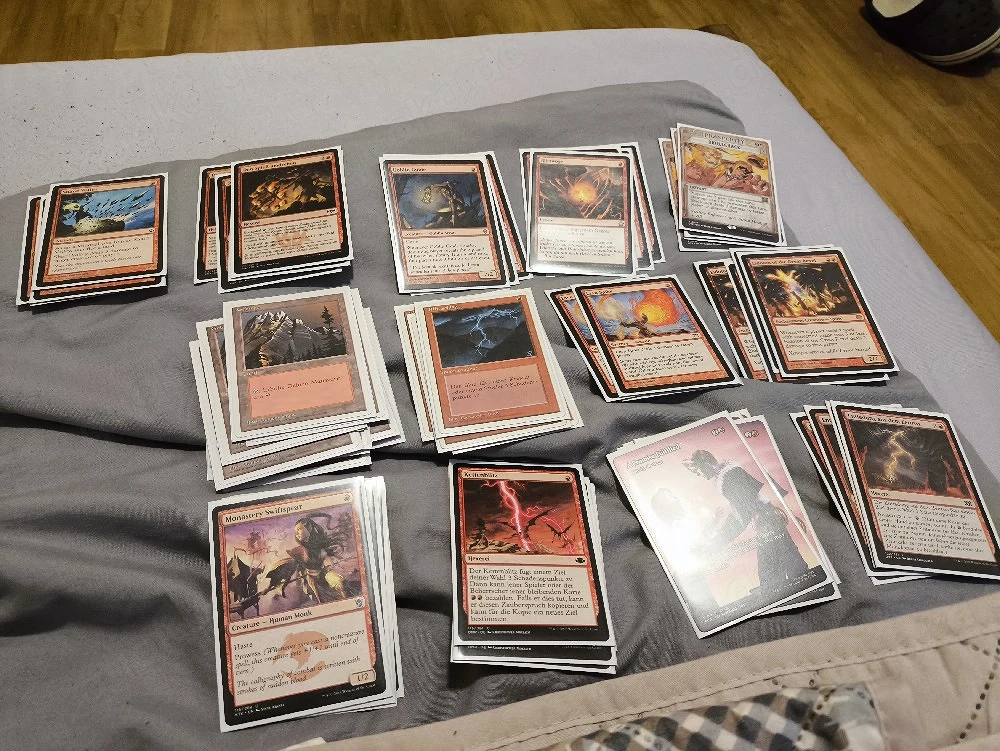 Magic the Gathering Burn Deck 