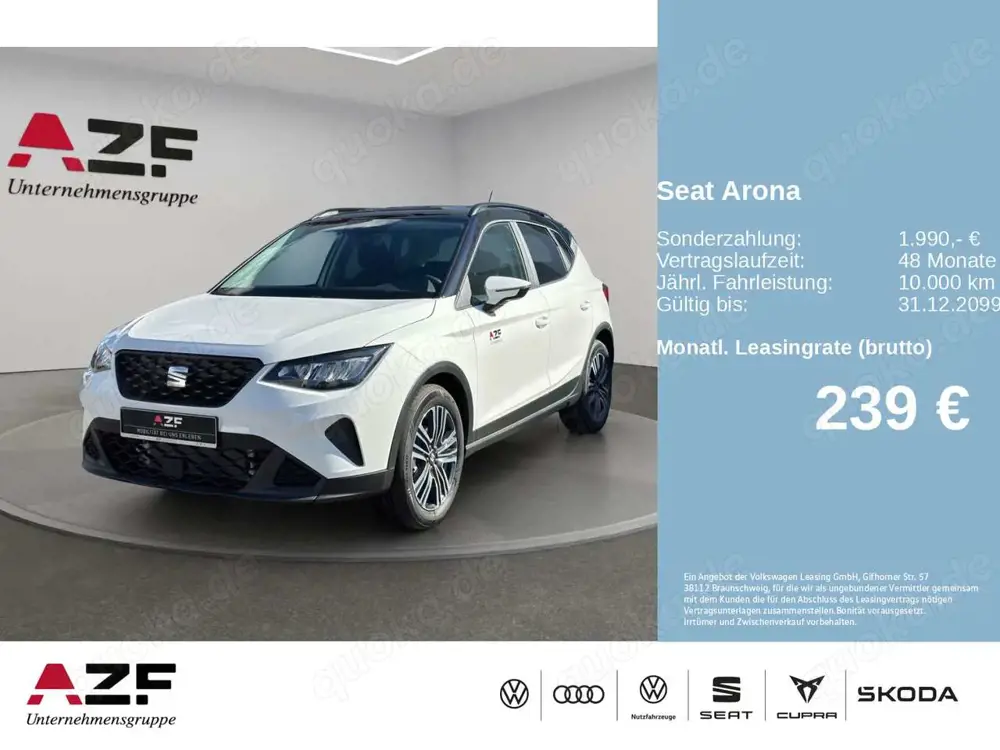 SEAT Arona Style Edition 1.0 TSI DSG+ACC+SHZ+FullLink