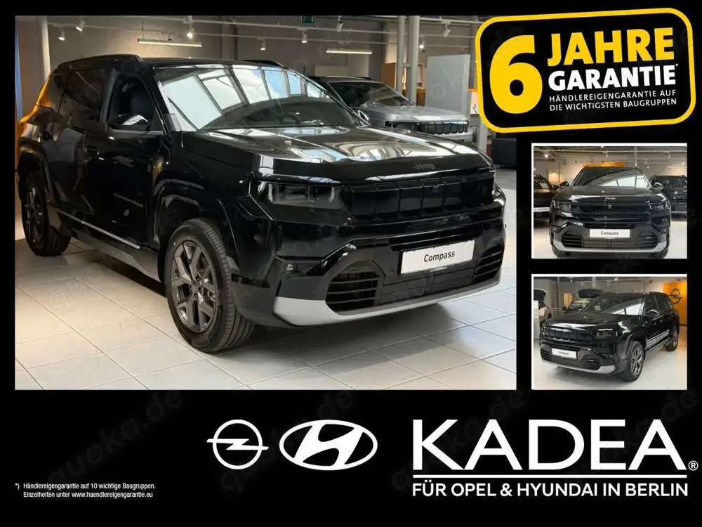 Jeep Compass New MHEV Kamera, elektr. Heckkl. , PDC