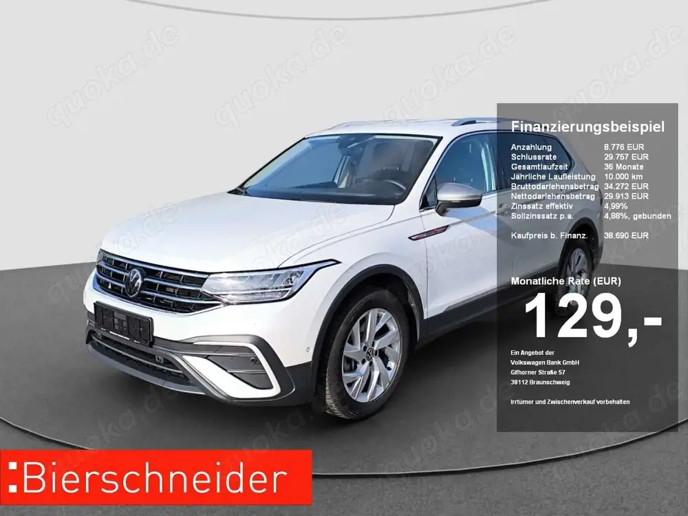 Volkswagen Tiguan Allspace 2.0 TDI DSG 4Mo Life AHK NAVI ACC 7-SITZER SITZH L