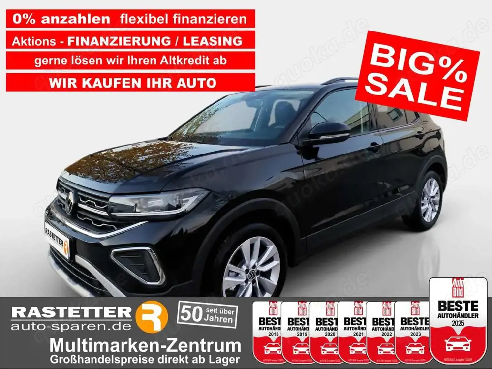 Volkswagen T-Cross TSI DSG Life Matrix+Kamera+ACC+Keyless+CarPlayNavi