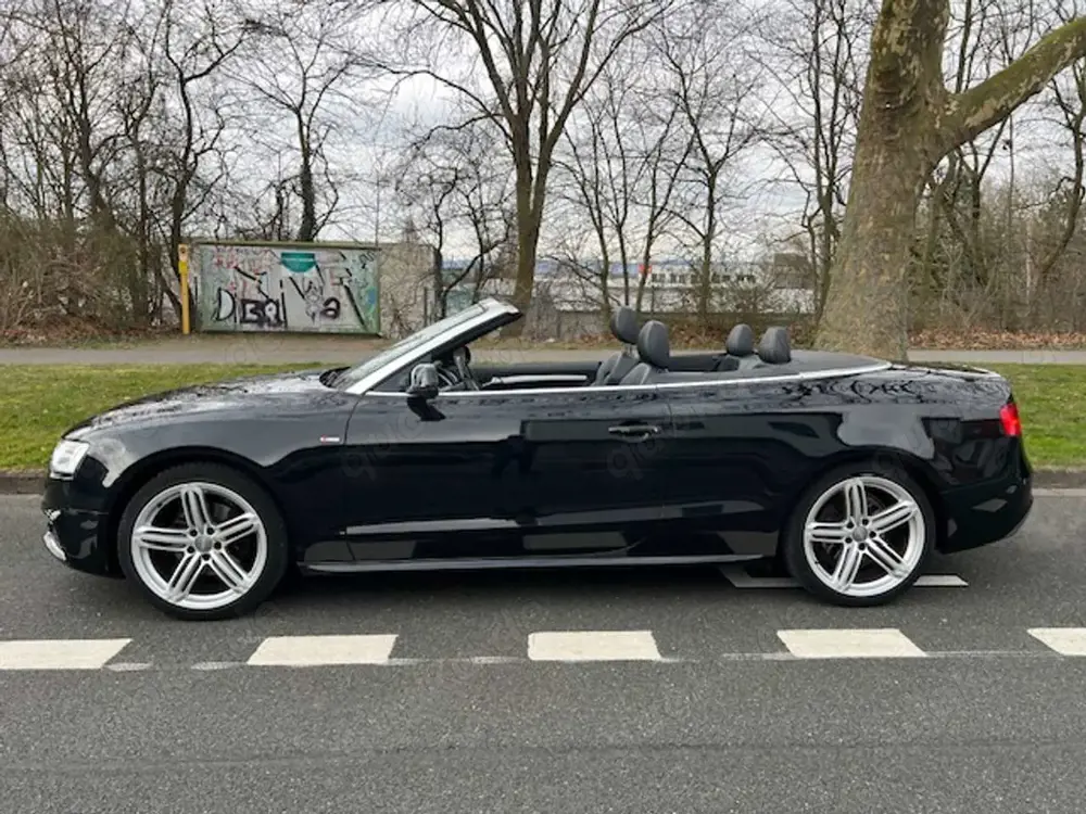 Audi Cabriolet A5 Cabriolet 1.8 TFSI S-Line Sport Plus Vollleder KEYLESS Navi Xenon