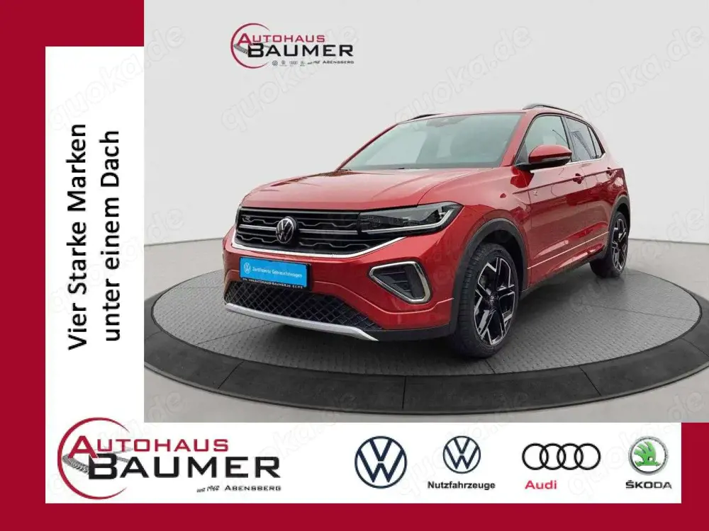 Volkswagen T-Cross R-Line 1.5 TSI DSG AHK LED Navi Kamera Alu