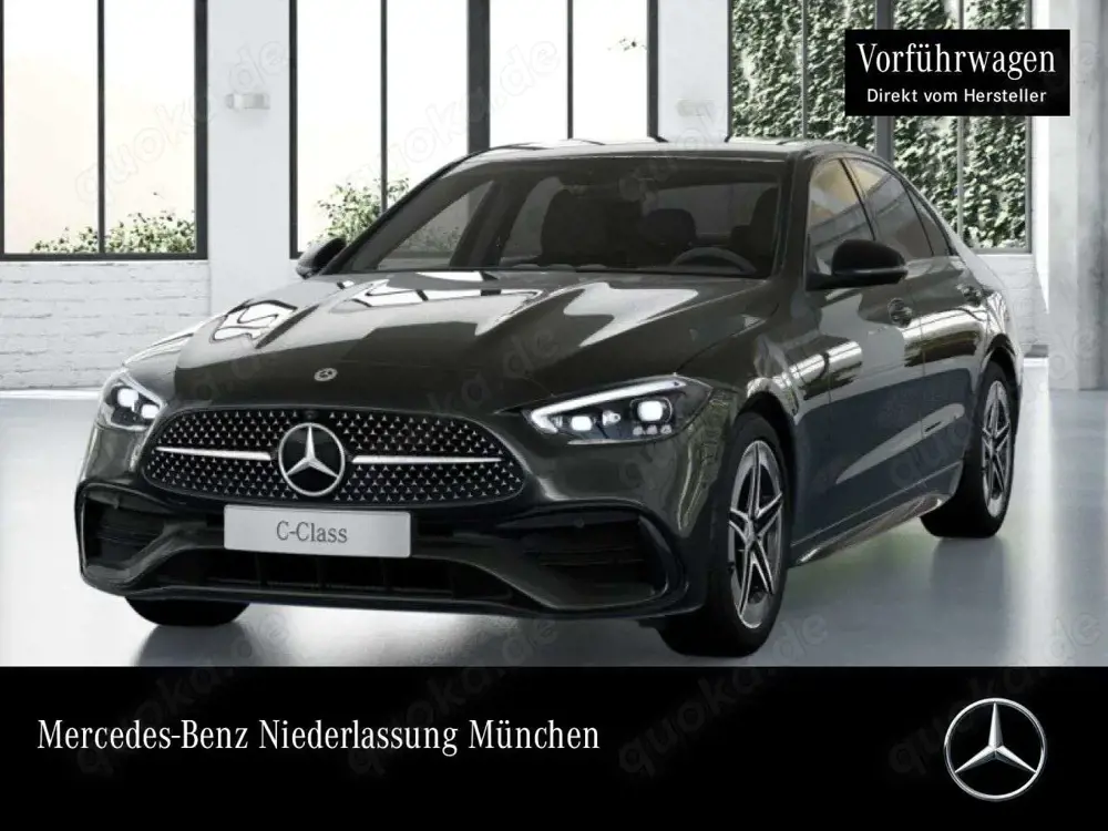 Mercedes-Benz C 200 AMG+NIGHT+360+TOTW+KEYLESS+9G