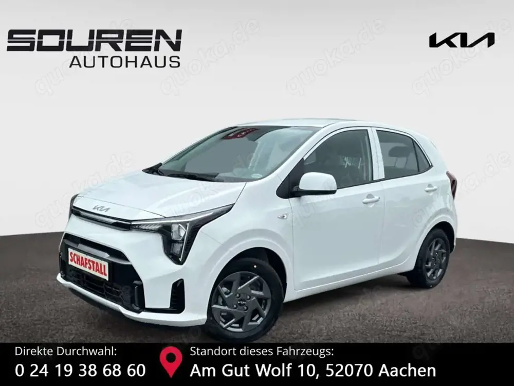 Kia Picanto Vision 1.0 Automatik Gewerbe Navi Kamera  SHZ Lenk