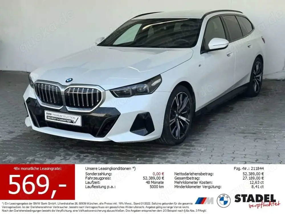 BMW 520 d xDrive Tour. M Sport Navi.LED.AHK.ACC.STHZ