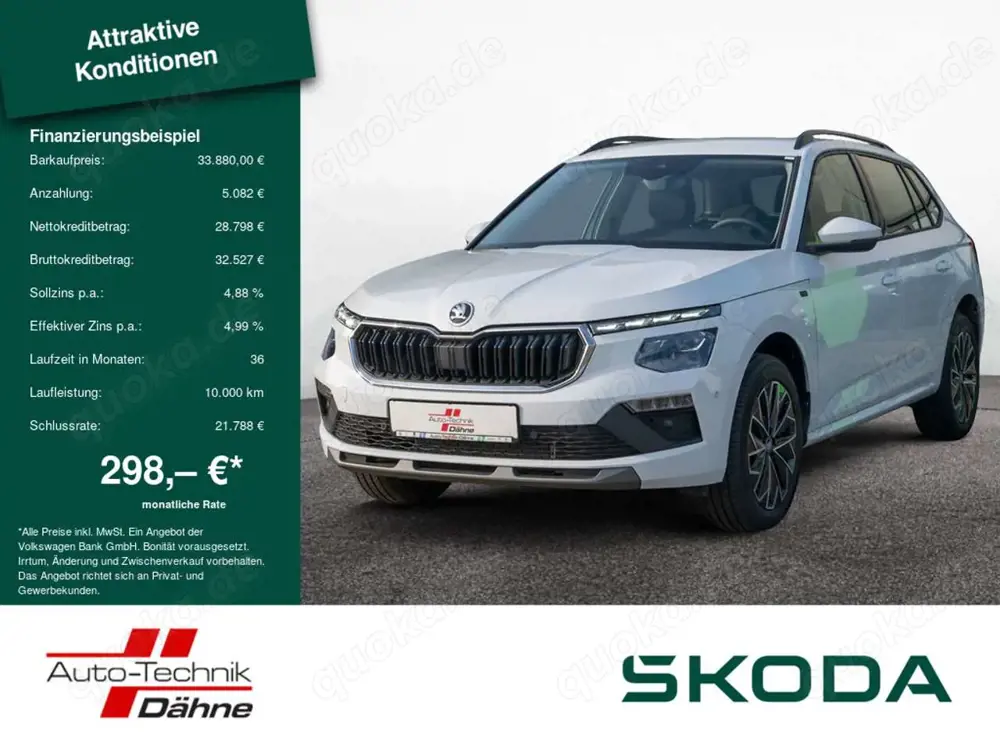 Skoda Kamiq 1.5 TSI Tour PDC NAVI ACC LED