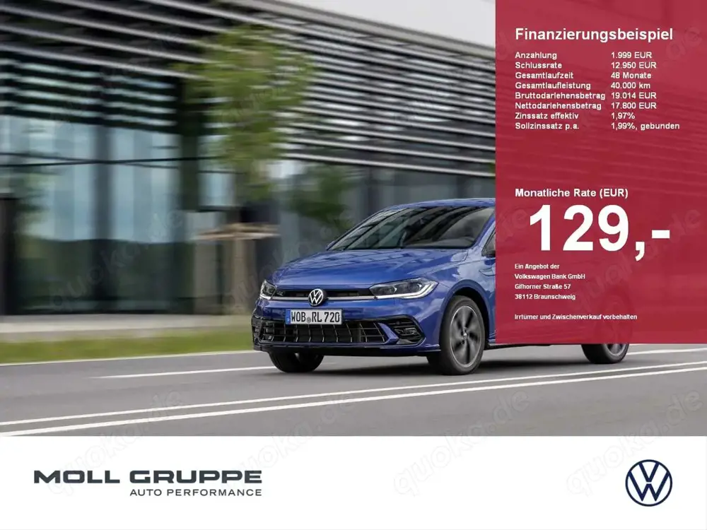Volkswagen Polo Life 1,0 l