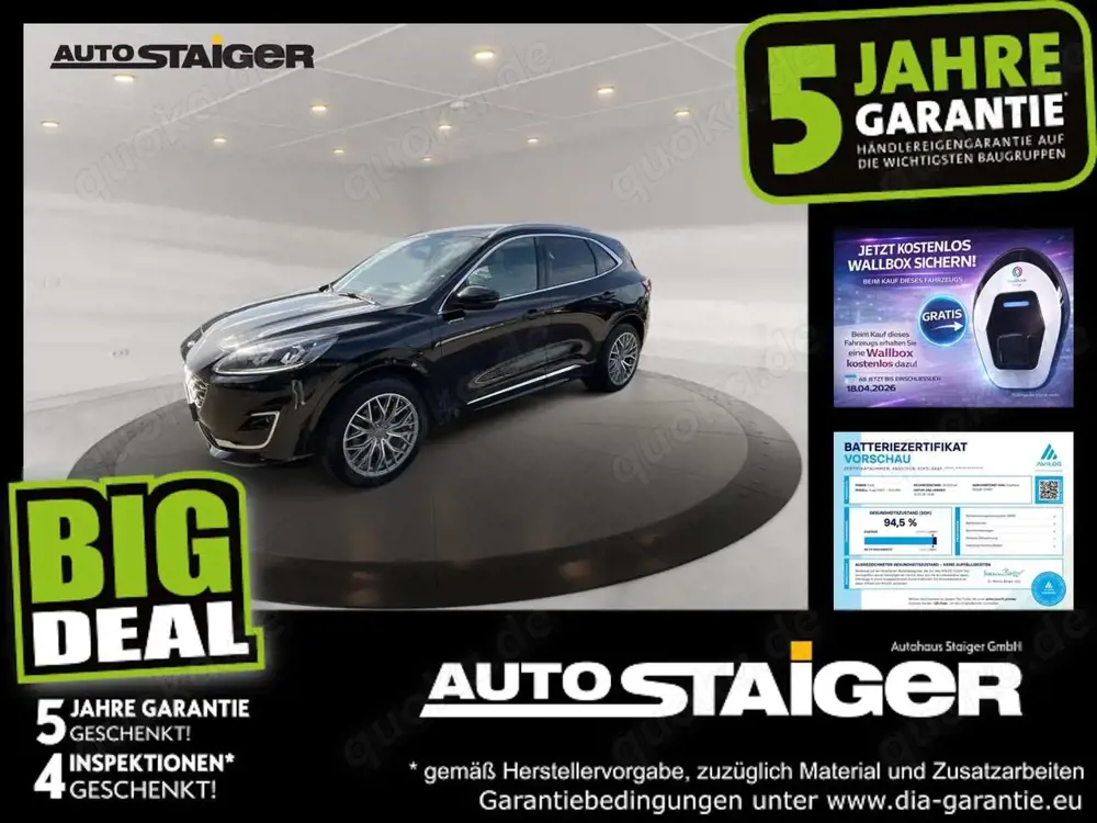 Ford Kuga Vignale Navi, Kamera, Leder, ACC,...