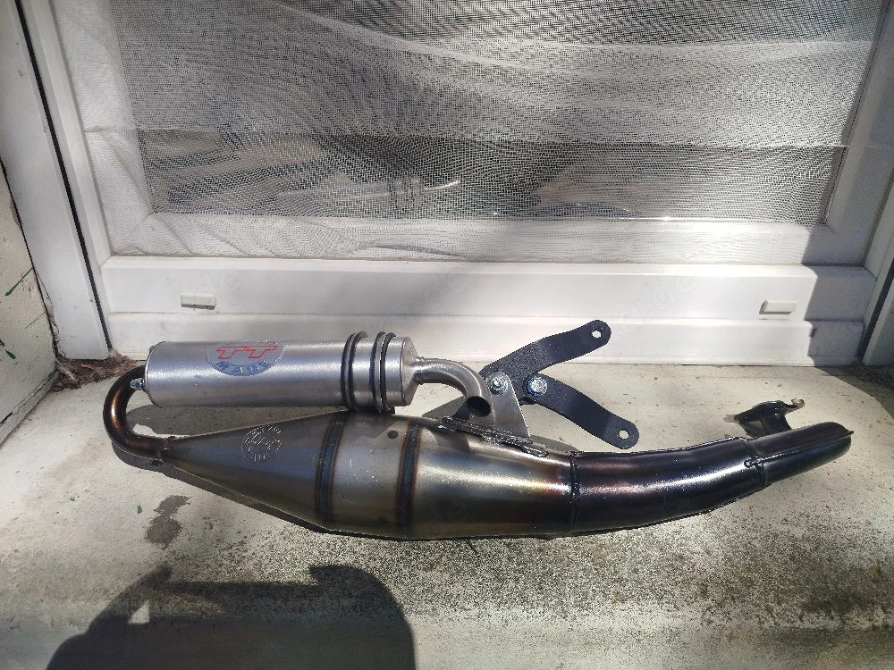 NEU LeoVince TT Auspuff Aerox Roller Mofa 50ccm