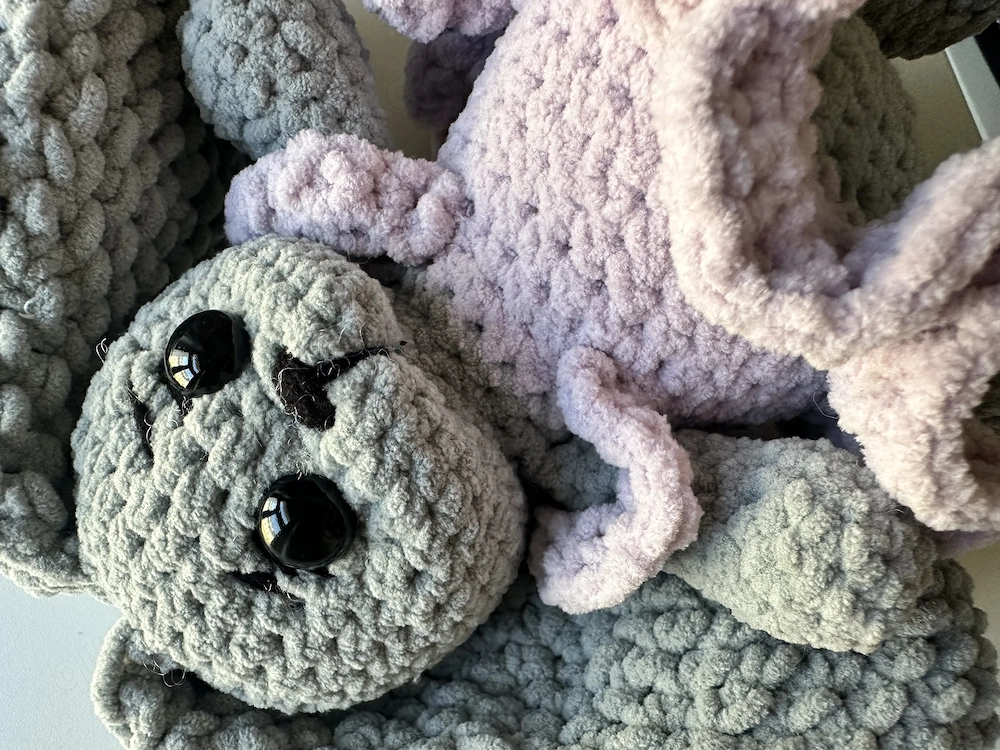 Handgemachter Kuschelhase