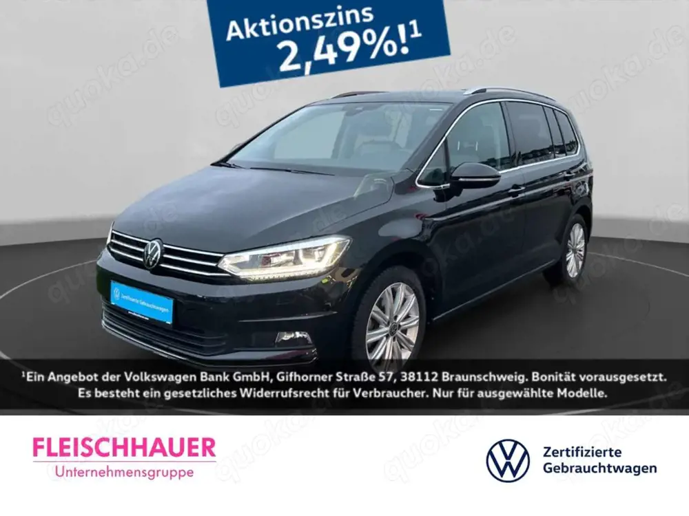 Volkswagen Touran Highline DSG+NAVI+LED+DAB+SHZ+ACC