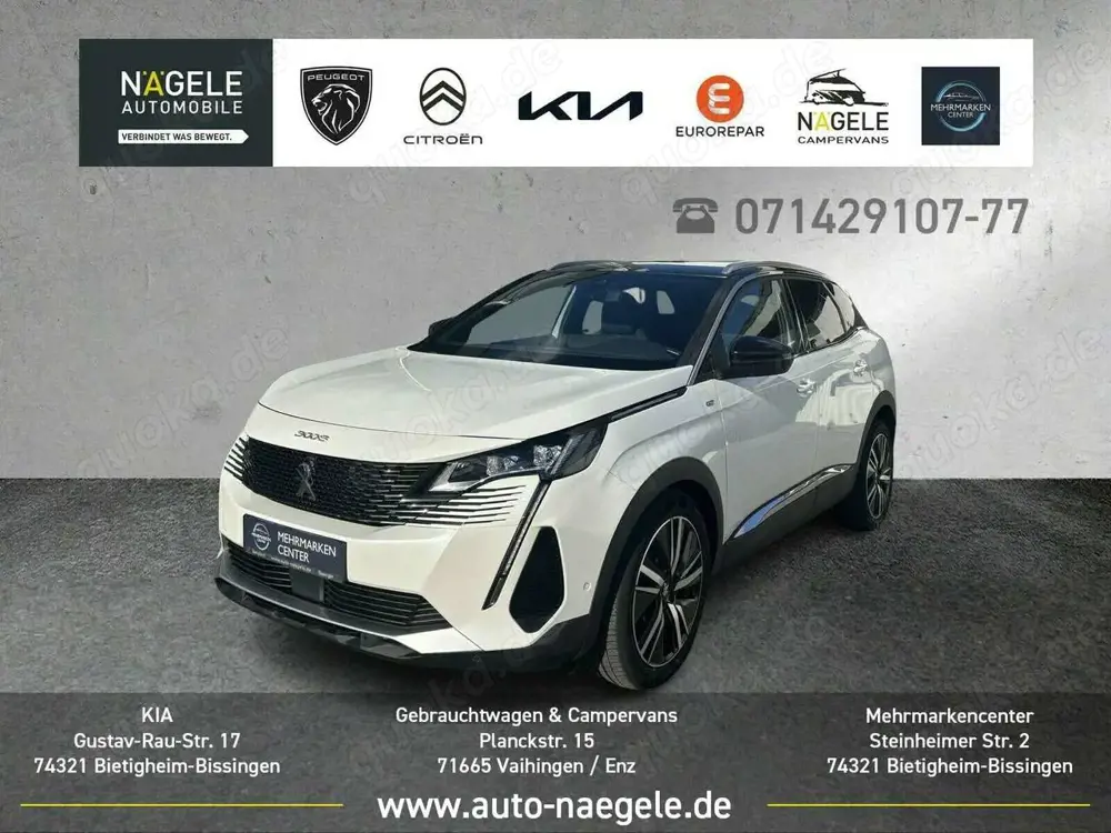 Peugeot 3008 1.6 PT 180 GT|NAVI+AGR+360+LED+CARPLAY+ACC