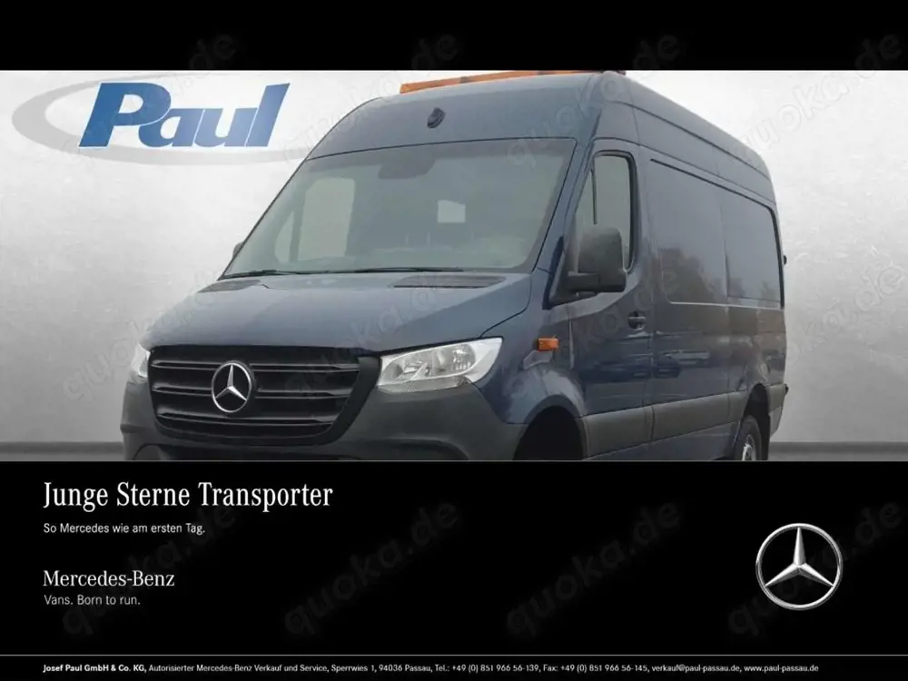 Mercedes-Benz Sprinter 316 CDI KA 4x4 AHK2,8+7G+Distr+Kam+Navi