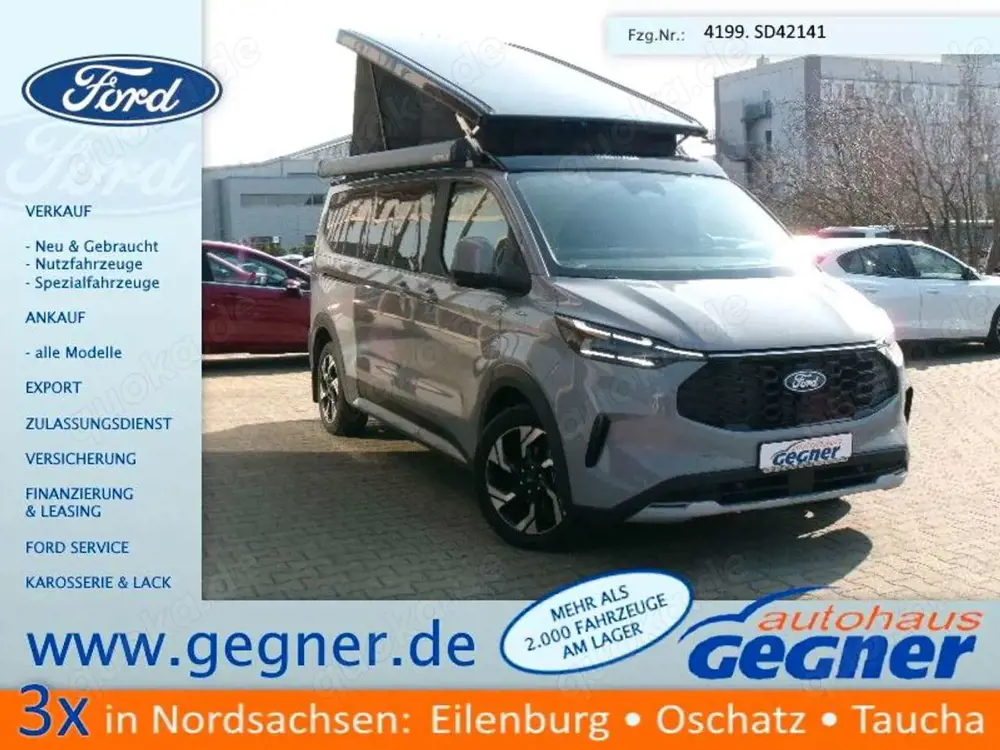 Ford Transit Nugget 320L2 Active AWD Matrix Markise AHK 360Ka