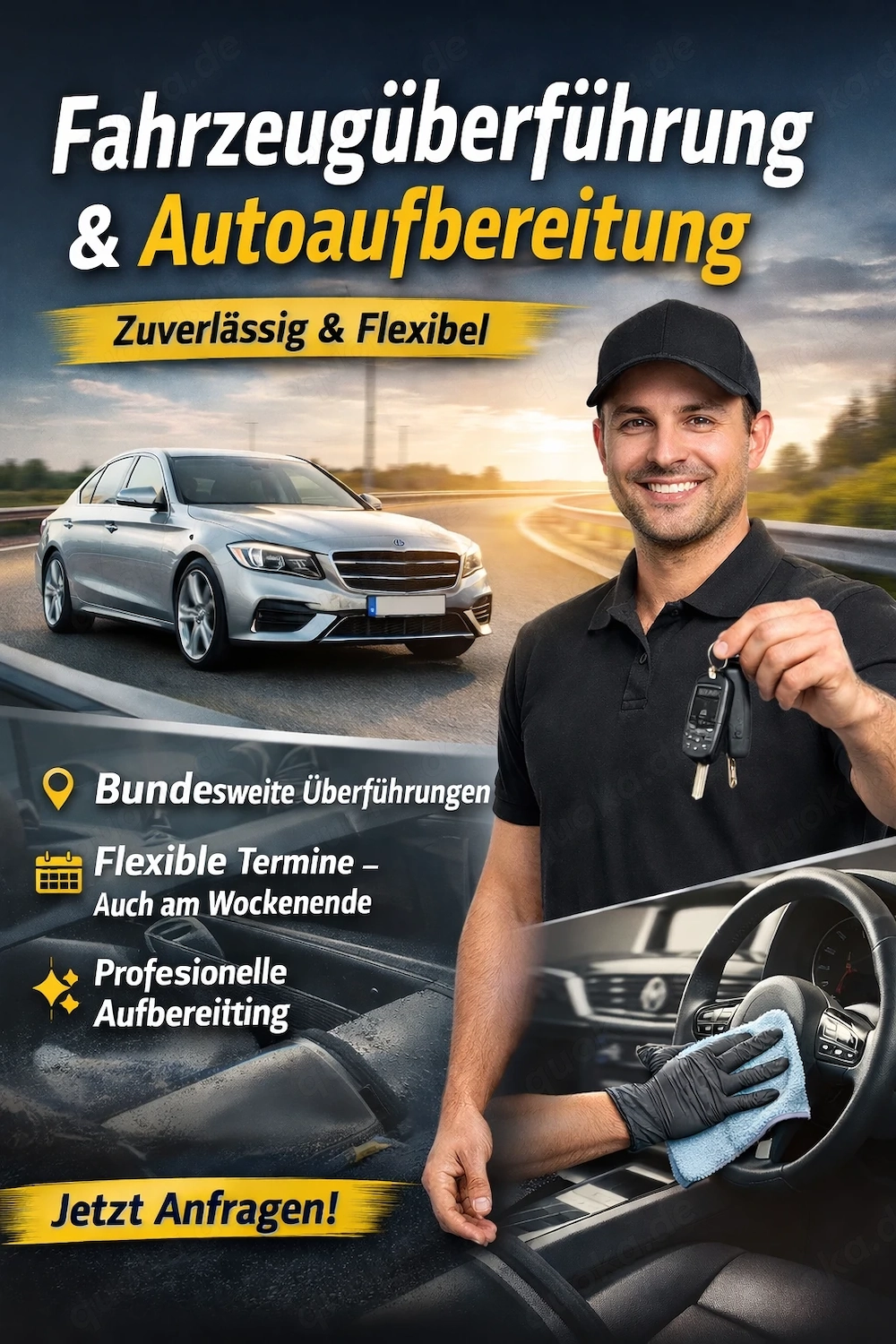 Fahrzeugüberführung   Auto Transport   zuverlässig & flexibel gesucht   biete Dienstleistung