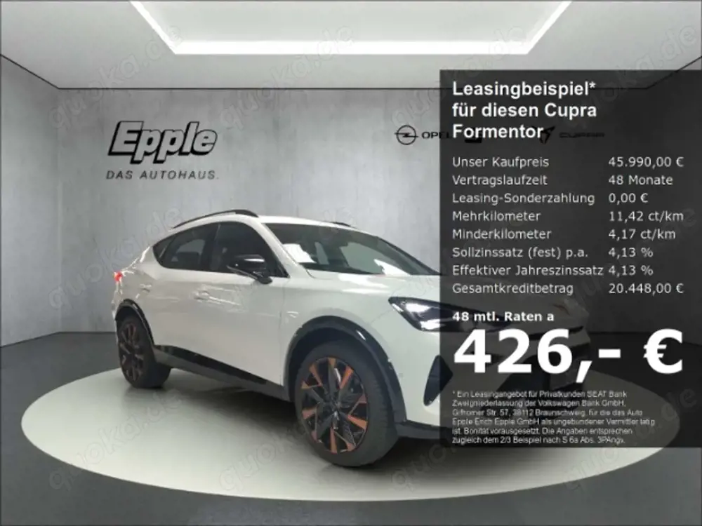 CUPRA Formentor VZ 2.0 TSI 195 kW (265 PS) 7-Gang-DSG AHK Panorama