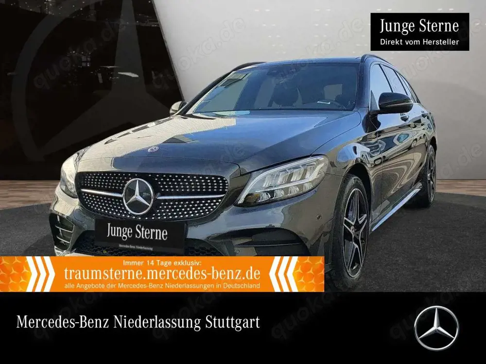 Mercedes-Benz C 300 d T 4M AMG+NIGHT+PANO+AHK+LED+KAMERA+SPUR+9G