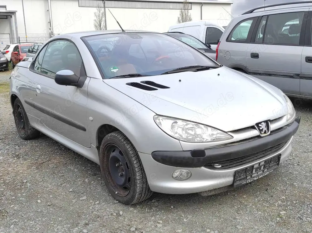 Peugeot 206 CABRIO 1.6 KLIMAA LEDER SHZ ALU SERVO ABS USB AUX
