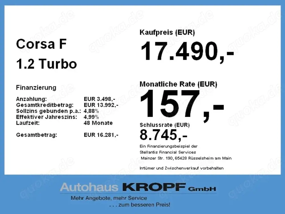 Opel Corsa F 1.2 Turbo GS Line LED+SHZ+Fernlichtass.