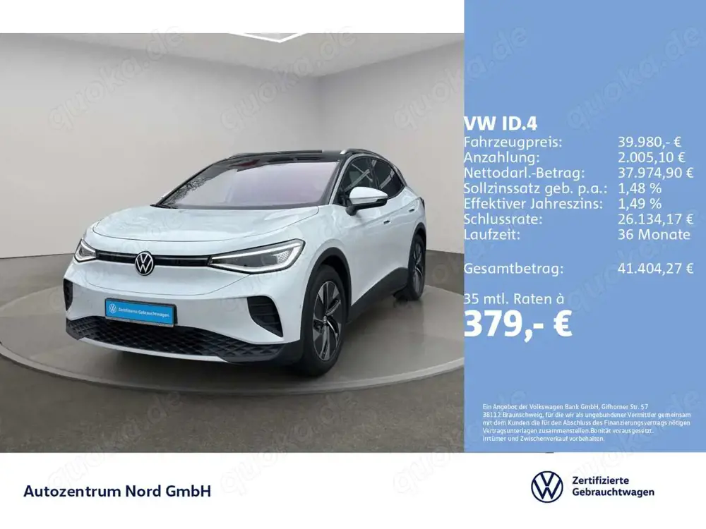 Volkswagen ID.4 Pro WÄRMEPUMPE+MATRIX-LED+HARMAN KARDON