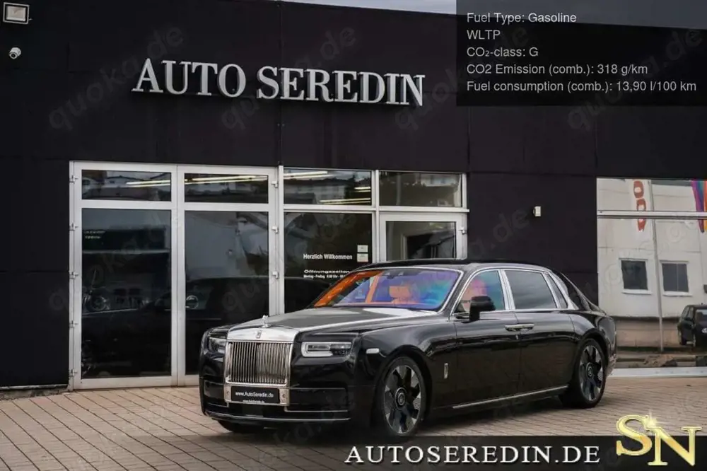 Rolls-Royce Phantom EWB+4-SEATS+BESPOKE+SHOOTING STAR+FOOT REST