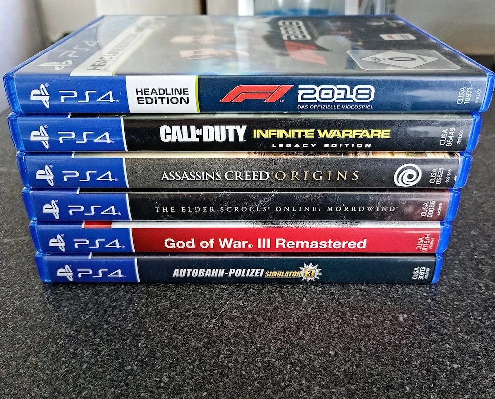 Playstation 4 Spiele 
