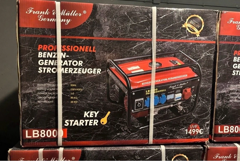 Notstromaggregat Stromerzeuger Benzin Nagel neu !