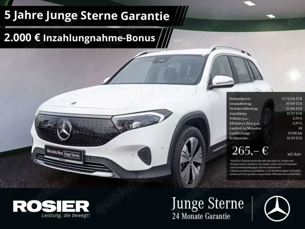 Mercedes-Benz EQB 350 4M Progressive Advanced+ AHK Distr. L