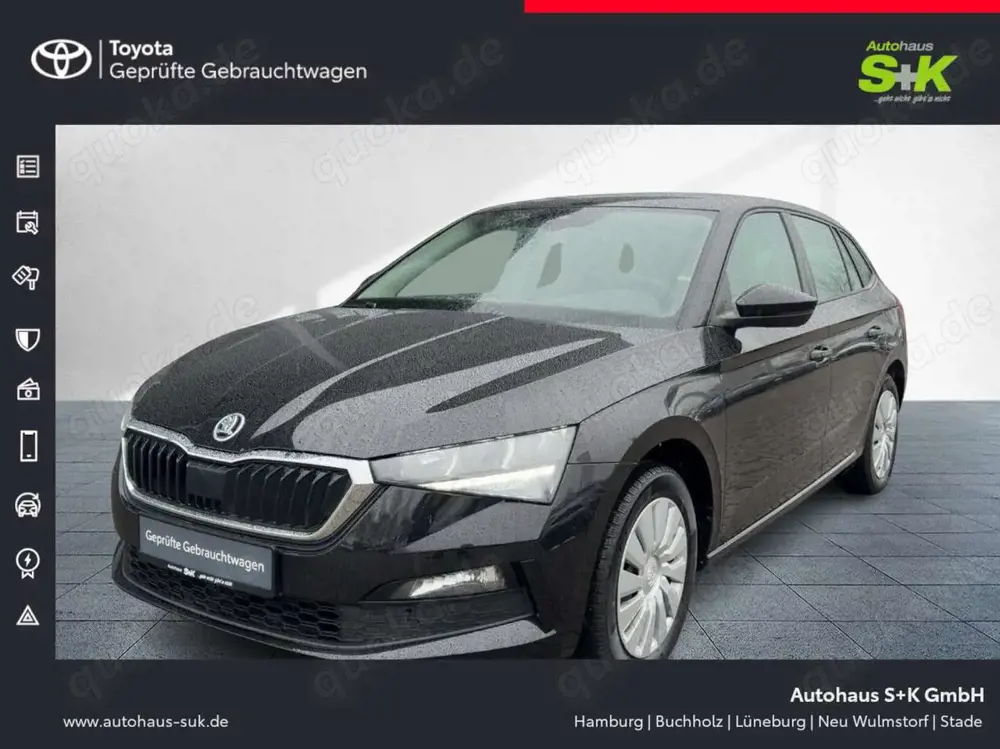 Skoda Scala Ambition"Carplay"R-Kamera"Navi"PDC"8-Fach bereif