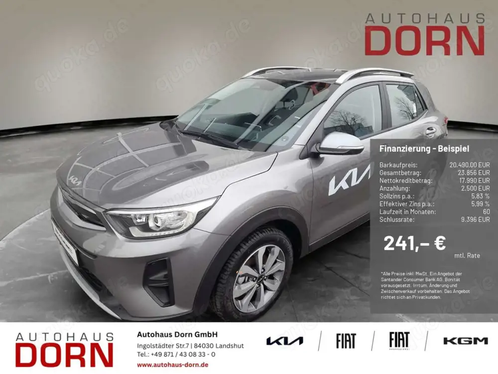 Kia Stonic Vision 1.2 Rückfahrkamera Sitz-/Lenkradheizung uvm.