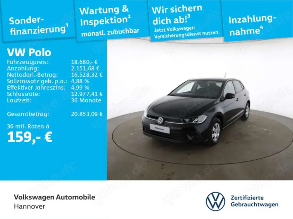 Volkswagen Polo 1.0 DigCockpit LED PDC SHZ