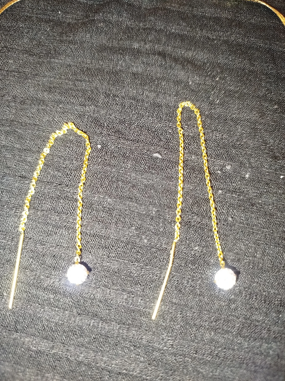 Ohrringe Silber vergoldet 