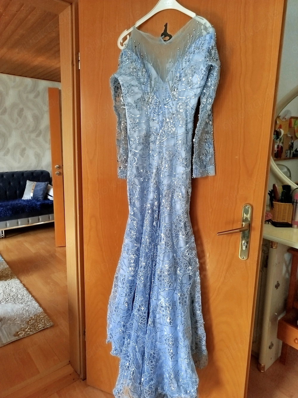 Abendkleid babyblau