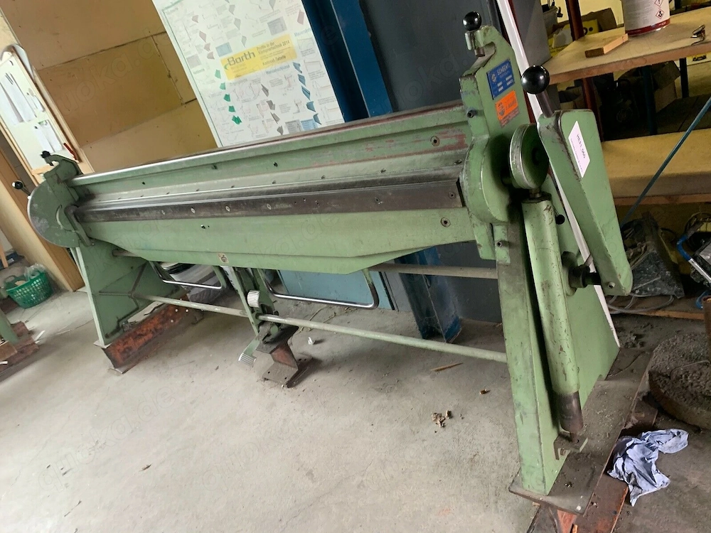 Abkantbank Schechtl Typ KSV250, Blechmaße max. 2500 x 1,0 mm