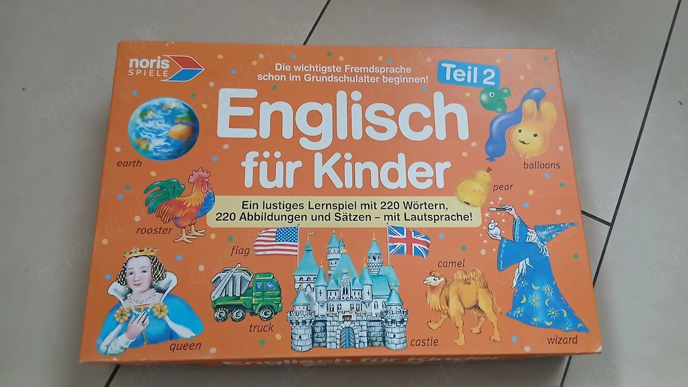 Englisch für Kinder ( Brettspiel) Teil 2
