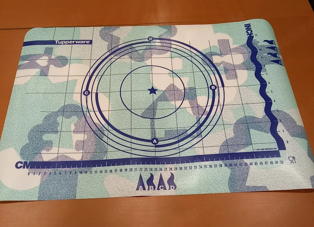 Backunterlage Tupperware 