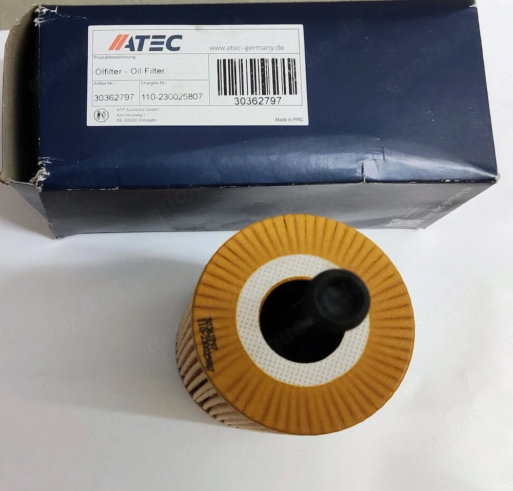 Ölfilter für Skoda Fabia u.a.   Neu Orohinalverpackt  - 8,-  incl. Versand