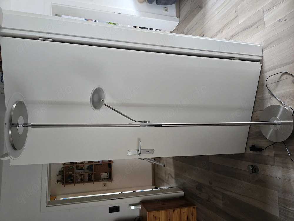 LED - Stehlampe, dimmbar - mit Leselampe