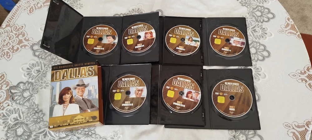 Verkaufe: Dallas Staffel 3 (7 DVD's)