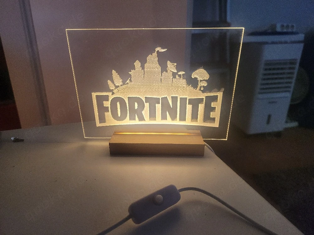 Fortnite LED nachttischlampe