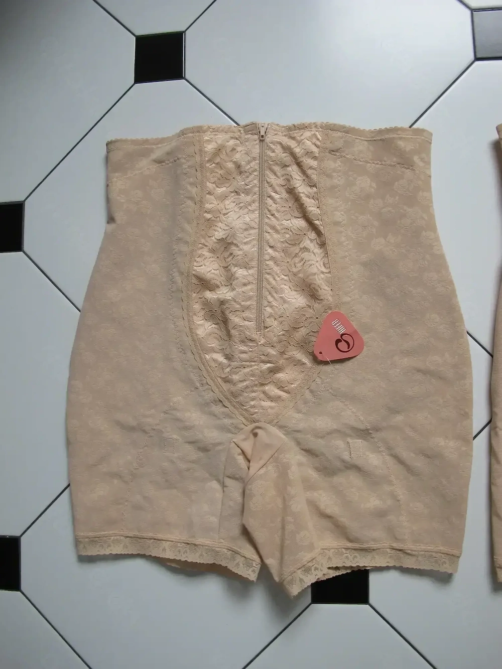 Miederhose Langbein Strapse Gr 8 Gr 100 vintage Mieder