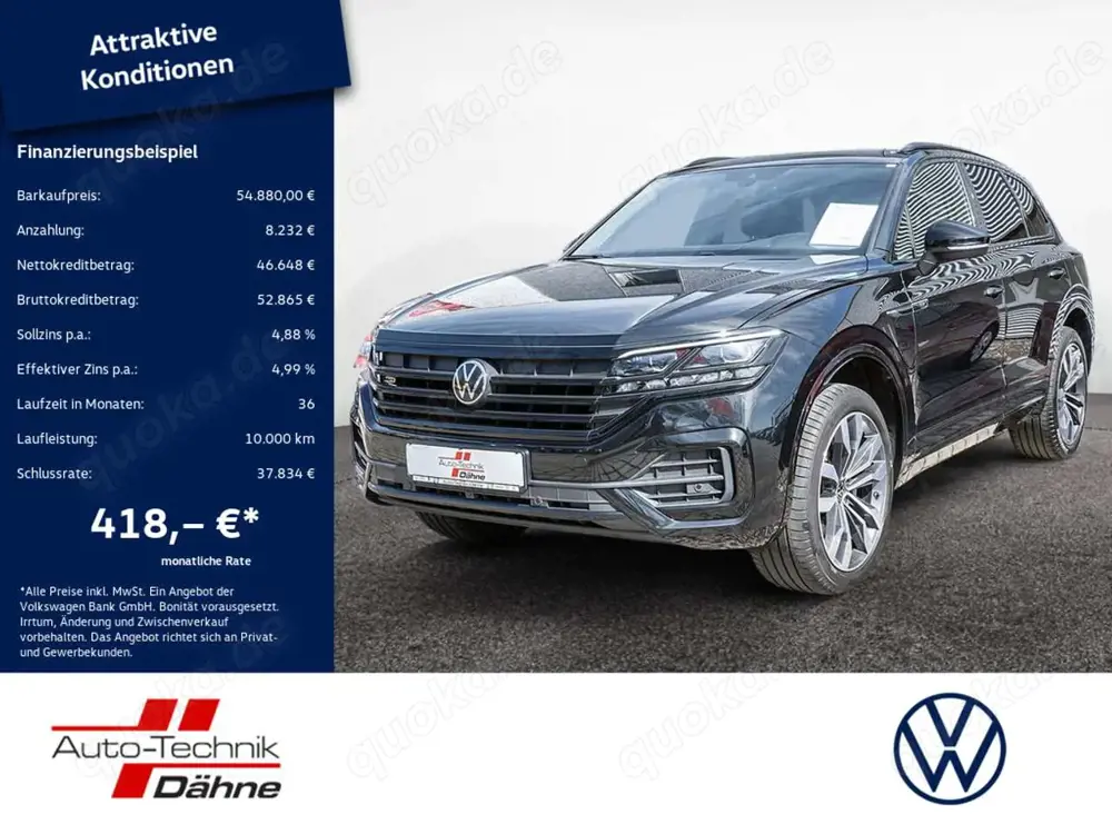 Volkswagen Touareg 3.0 TDI V6 R-Line 4MOTION PANO 360°