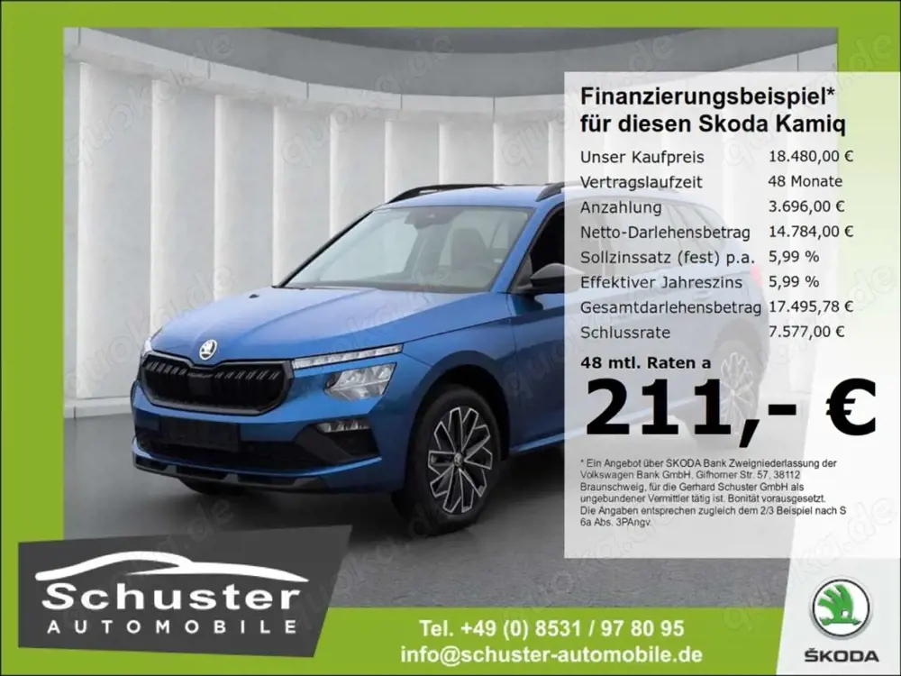 Skoda Kamiq Selection 1.0TSI*LED R-Kam digCock Keyless