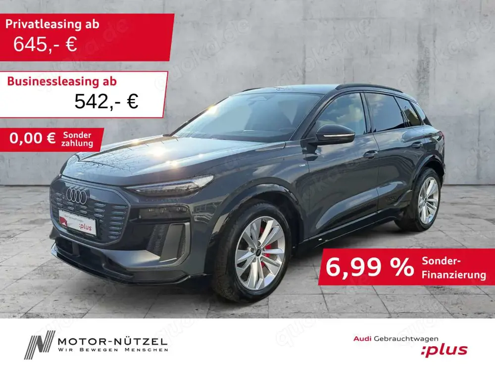 Audi Q6 e-tron perf. S-LINE MATRIX+HuD+BO+AIR+AHK