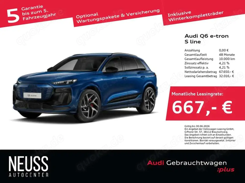 Audi Q6 e-tron performance edition one S line AHK+HUD+HPC